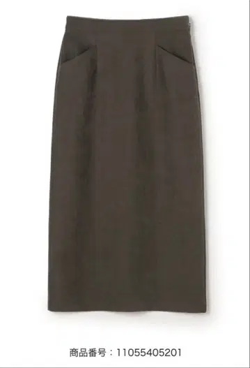 빈티지 스웨이드 타이트 스커트 Ballsey