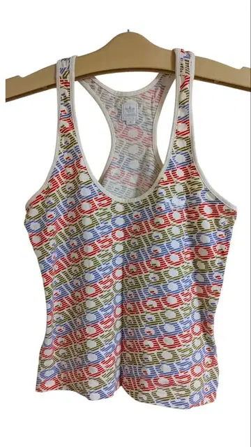 adidas 컬러풀 탱크탑 M 사이즈