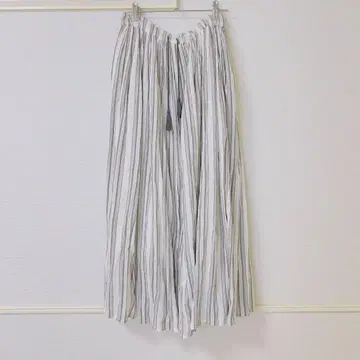 B:MING by BEAMS 스트라이프 롱 스커트 태슬 포함
