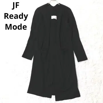 제이 에프 레디메이드 긴팔 가디건 겉옷 아우터 블랙 심플