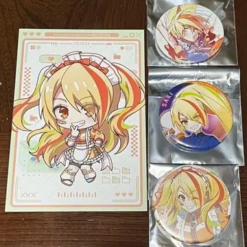 니카이도 사키 캔뱃지 엽서 좀비랜드 사가