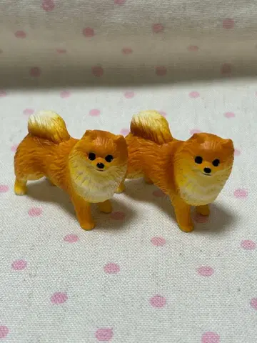 미니어처 플래닛 포메라니안 2마리