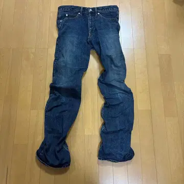 아키 초기 레어 변형 데님 청바지