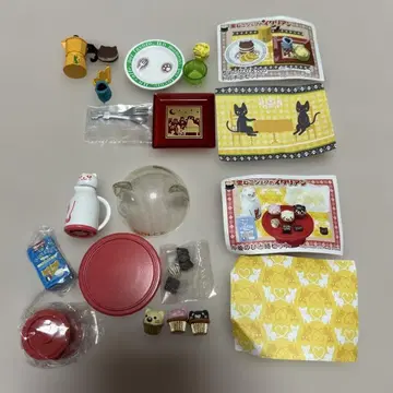 메가하우스 미니컬렉션 블랙 고양이 셰프의 이탈리안 2종 세트