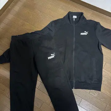 PUMA 블랙 저지 상하의 세트