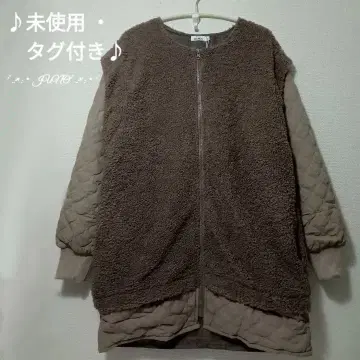 모카/보아 도킹 퀼트 자켓 pairmanon 페어마농 택 포함