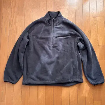 Uniqlo 플리스 오버사이즈 하프 지퍼 풀오버