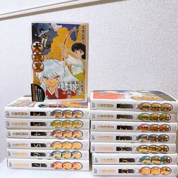 세트 이누야샤 와이드판 1~7, 10~14, 16, 17권