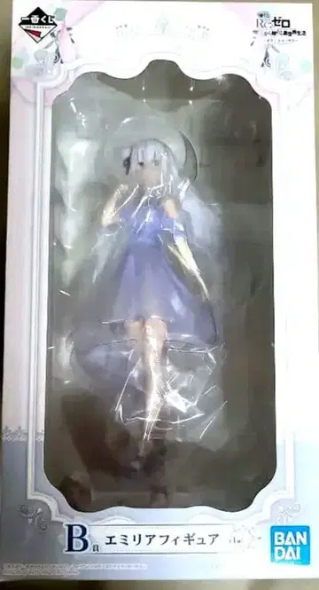 BANDAI 에밀리아 피규어 Re: 제로