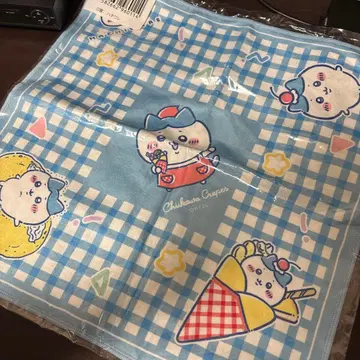 치이카와 (먼작귀) 크레이프 복권 스퀘어 타월 하치와레