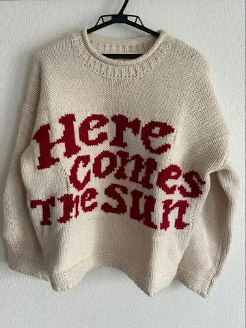 moussy - LETTERED 스웨터 니트