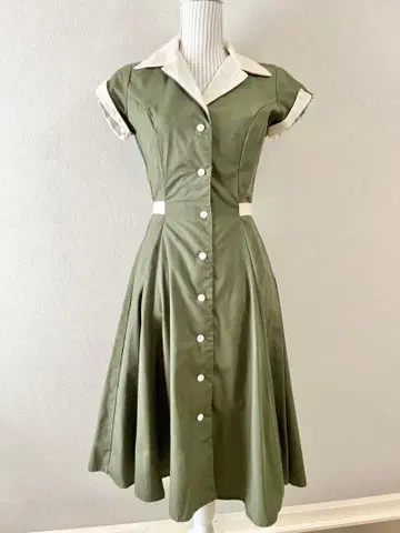 1950s 아메리칸 다이너 원피스 핀업