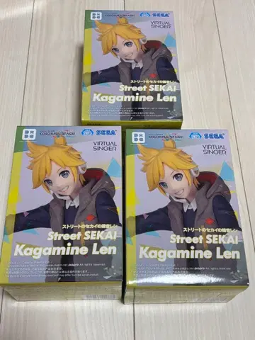 카가미네 렌 스트릿의 세계 피규어