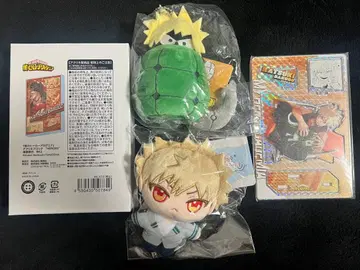 히로아카 바쿠고 카츠키 파루 생일 다이나마 마스코트 세트