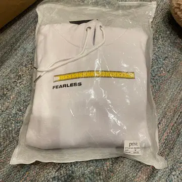 FEARLESS 후드 부착 후드티 M 사이즈 prive 백현 백