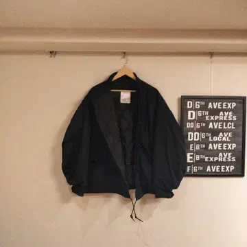 빅 실루엣 라이너 세트 숏 모즈 코트