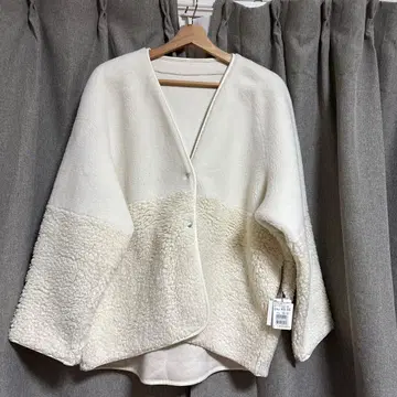 [ 미사용 새상품 ] 스콧 클럽 페넬 보아 자켓 코트