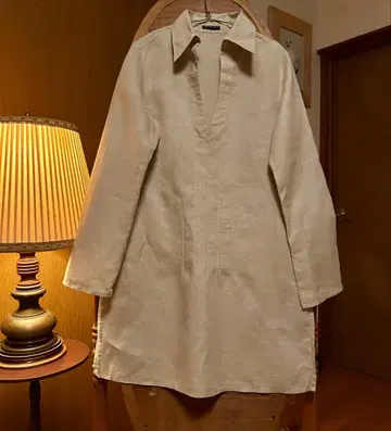 70s 유럽 프랑스 빈티지 앤티크 셔츠 원피스 구제 의류