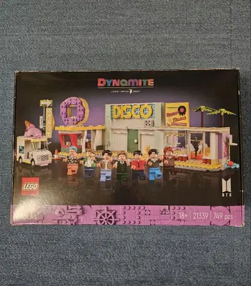 초회 한정 특전 포함 BTS 레고 블록 DYNAMITE 749피스