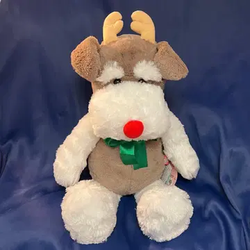 슈나와 밥의 크리스마스 찰리 루돌프 울트라 BIG 봉제 인형 새상품