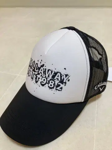 Callaway EST1982 캡 화이트/블랙