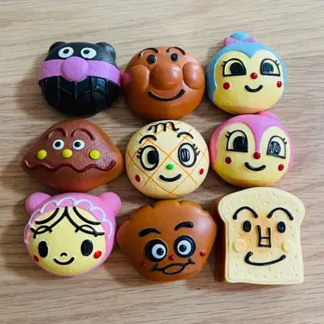 새상품급 호빵맨 잼 아저씨의 갓 구운 빵 공장 빵만 세트