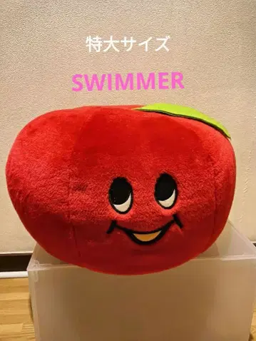 SWIMMER 스위머 스툴 큽니다 사과 봉제 인형