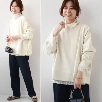 2023년 새상품급 저널 스탠다드 리룸 반지 맨투맨 정가 8800엔