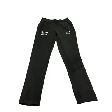 Puma BMW Motorsport 블랙 조거 팬츠 M
