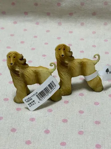 미니어처 플래닛 아프간 하운드 2마리