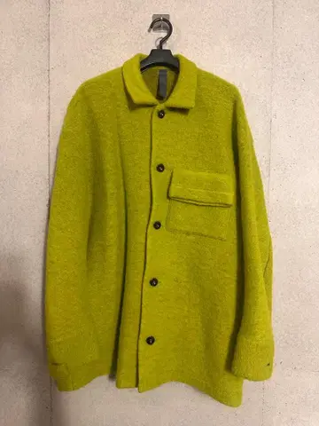 SHINYAKOZUKA 모헤어 셔츠 가디건