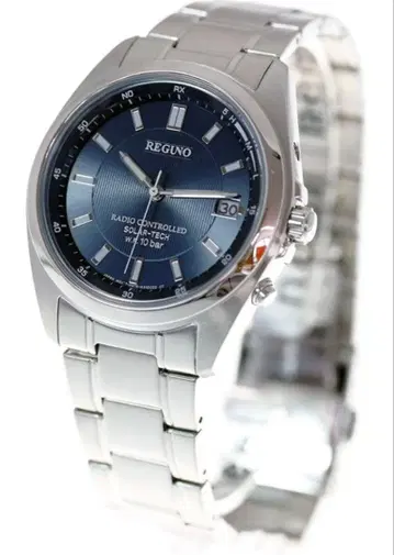 CITIZEN REGUNO 솔라 전파 시계 KS3-115-71