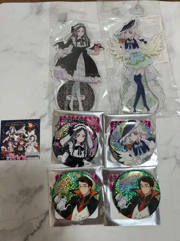 프리큐어 푸린 멜론 아크릴 스탠드 캔뱃지 할로윈 스티커