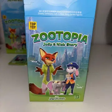 주토피아 주디 & 닉 스토리 피규어