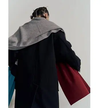 멀티 컬러 스톨 숄