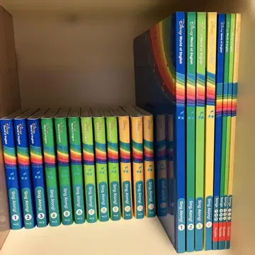 디즈니 영어 시스템 싱어롱 블루레이 도서 가이드북