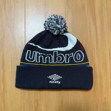 umbro 9090 콜라보 니트 모자 비니 네이비