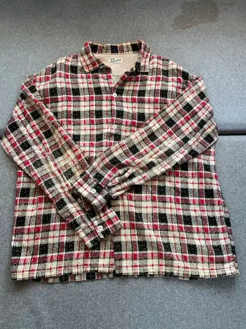 50's Hampton 옴브레 체크 플란넬 셔츠