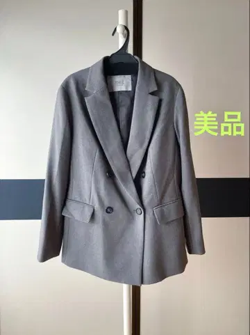 STRAWBERRY FIELDS 라나 리 C 테일러드 자켓 그레이