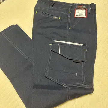 AITOZ 카고 팬츠 LL 다크 블루 2장 세트