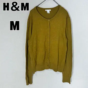 H&M 에이치앤엠 (M) 가디건 심플 면100%