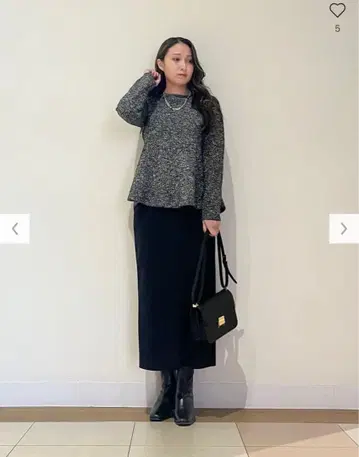 PLST 새상품 니트 타이트 스커트