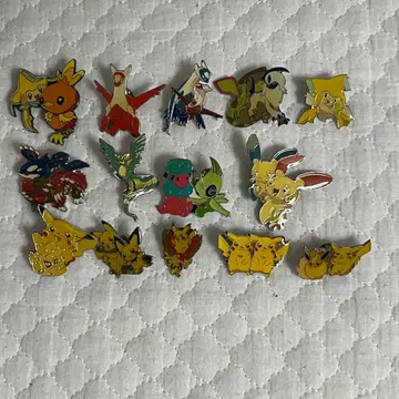 레어 포켓몬 레트로 핀 배지 핀즈