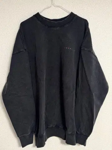 Tempalay 맨투맨 흑먹색 사이즈 XL