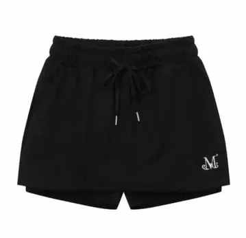 MUCENT 데미지 스웨트 팬츠 스커트