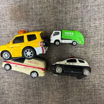 미니카 세트 순찰차 구급차 청소차