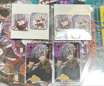 도쿄 에이리언즈 아메미야 레이지 하오하오 샵 스퀘어 캔뱃지 클리어 카드