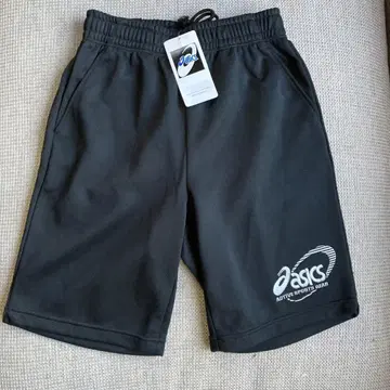 [ 새상품 일본제 ] ASICS 아식스 하프 팬츠 M 사이즈 블랙