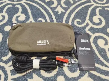 AIGLE x Topologie 보틀 사코슈 브라운