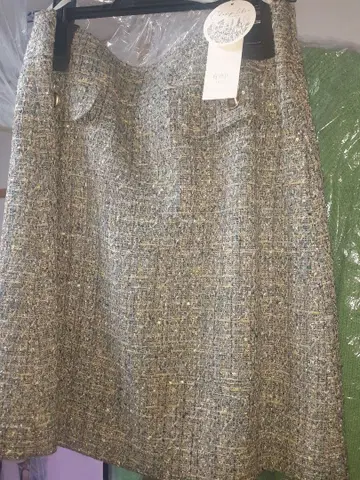 새상품 자유구 타이트 스커트 그레이 계열 44